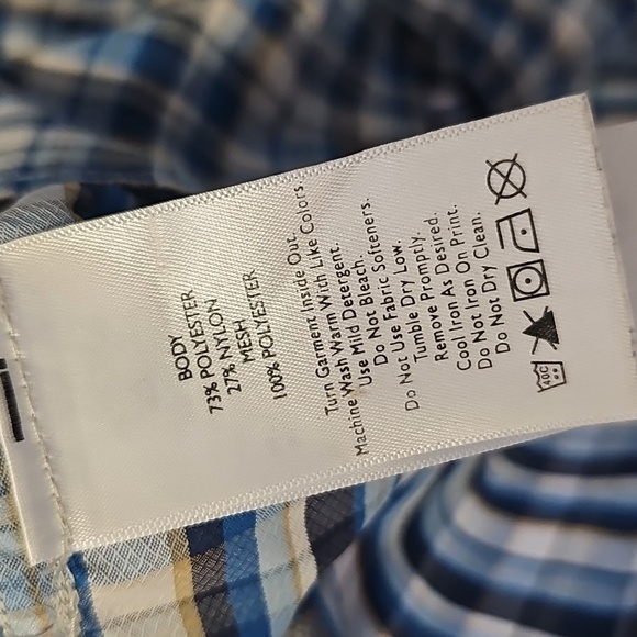 Eddie Bauer East Moisture Wicking Men's Long Sleeve Button Up Shirt Size TXL - Picture 6 of 6